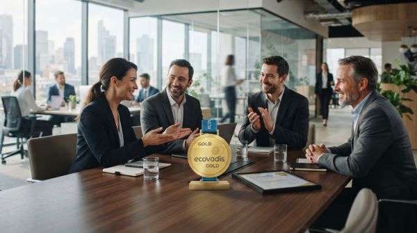 Les avantages clés de la médaille d'or EcoVadis pour les entreprises