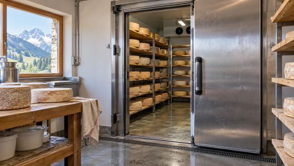 Top 5 portes de chambre froide pour maximiser le stockage