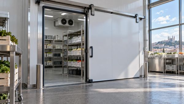 Top 5 portes de chambre froide pour maximiser le stockage