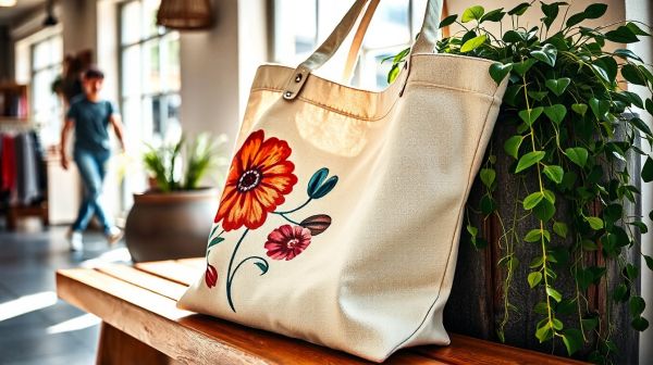 Tote bag personnalisé en coton bio : alliez style et écologie !
